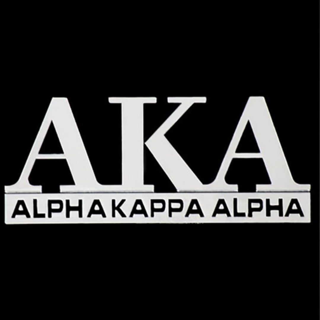 Alpha Kappa Alpha Die Cut Shield Car Emblem