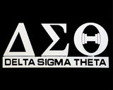 Delta Sigma Theta Car Emblem Sticker